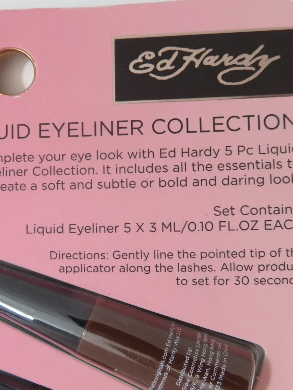 (#137)  Ed Hardy 5 pc Liquid Eyeliner Collection Set